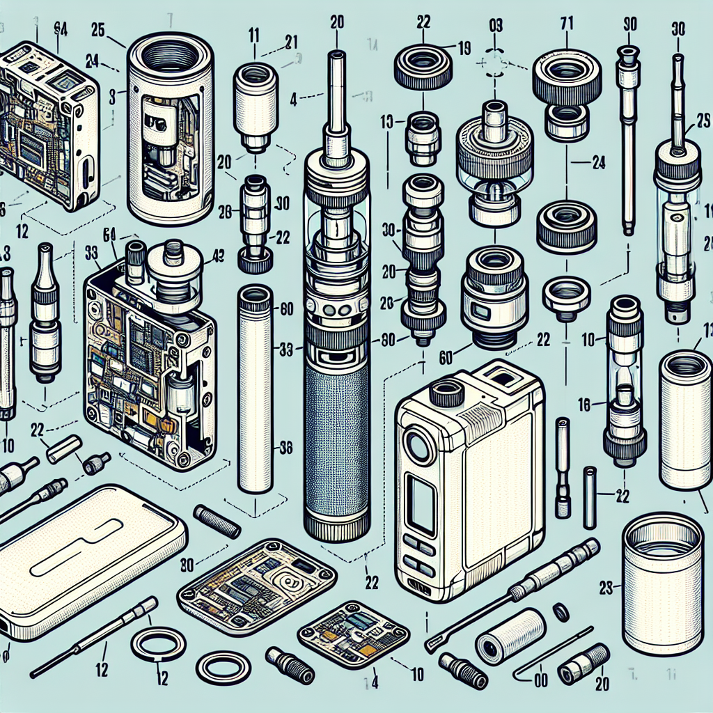 how to take apart a viho turbo vape